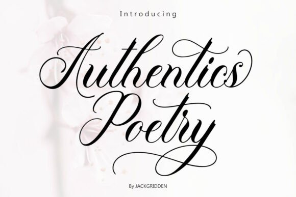 Authenticspoetry Font Review: Elegance in Brand Design