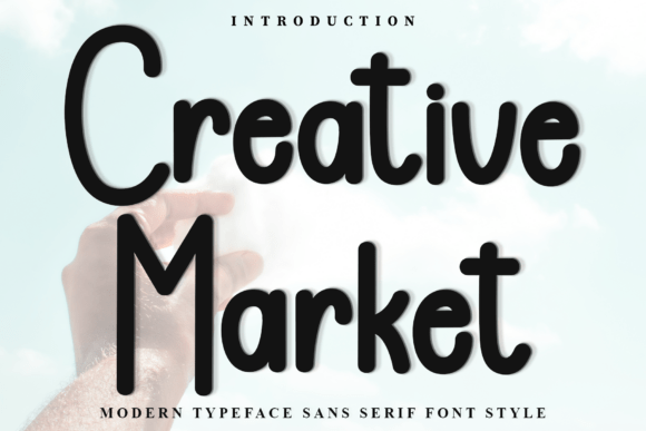 Creative Market Font: A Script Typeface for Distinct Branding