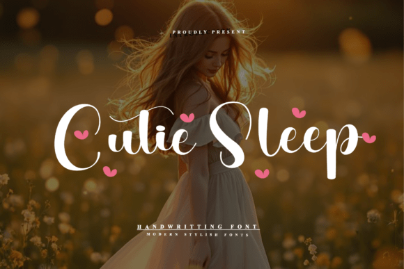Cutie Sleep: A Handwritten Font for Consistent Branding