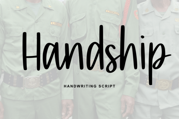 Handship: A Font for Editorial Warmth and Personality