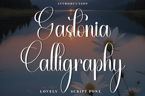 How Gastonia Calligraphy Font Elevates Marketing Visuals