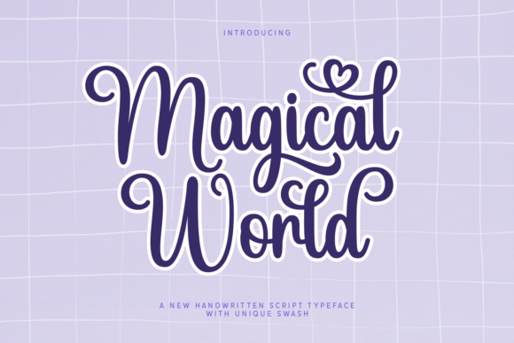 Magical World: A Whimsical Script Font for Web Designers