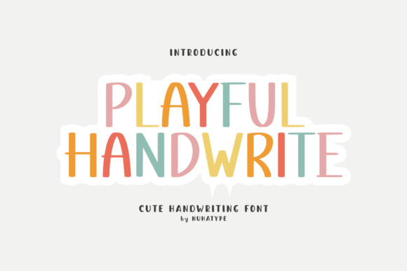 Playful Handwrite: A Soft Script Font for Editorial Projects