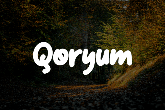 Qoryum: A Refined Contemporary Script Font for Web Designers