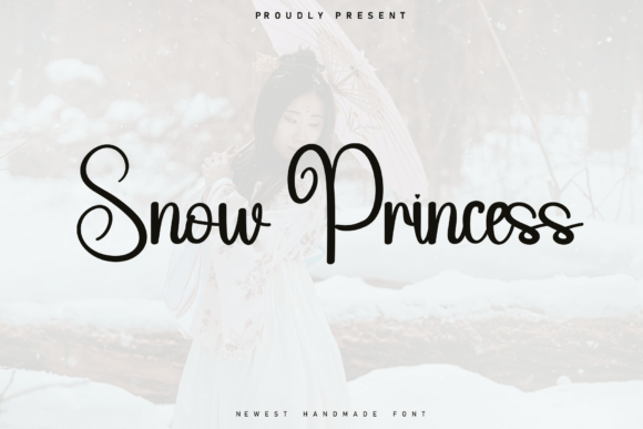 Snow Princess: The Editorial Font That Makes Words Feel Handwritten