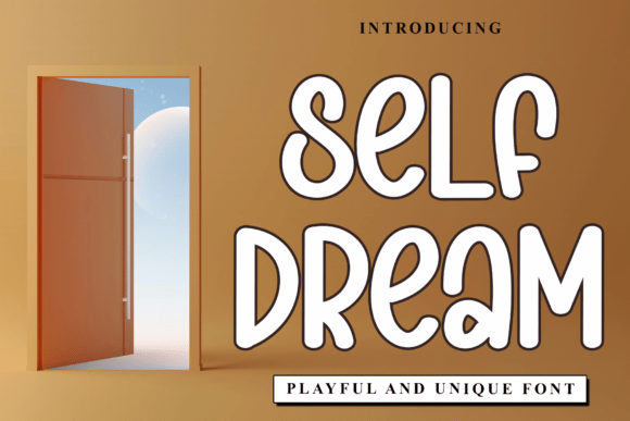 The Self Dream Font in Editorial Design