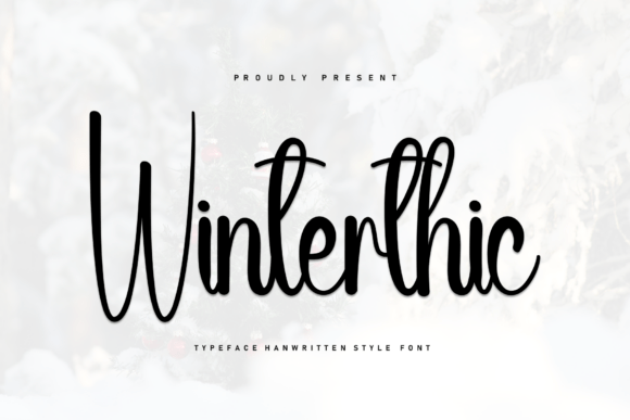 Winterthic: The Handwritten Font for Bold Brand Messaging